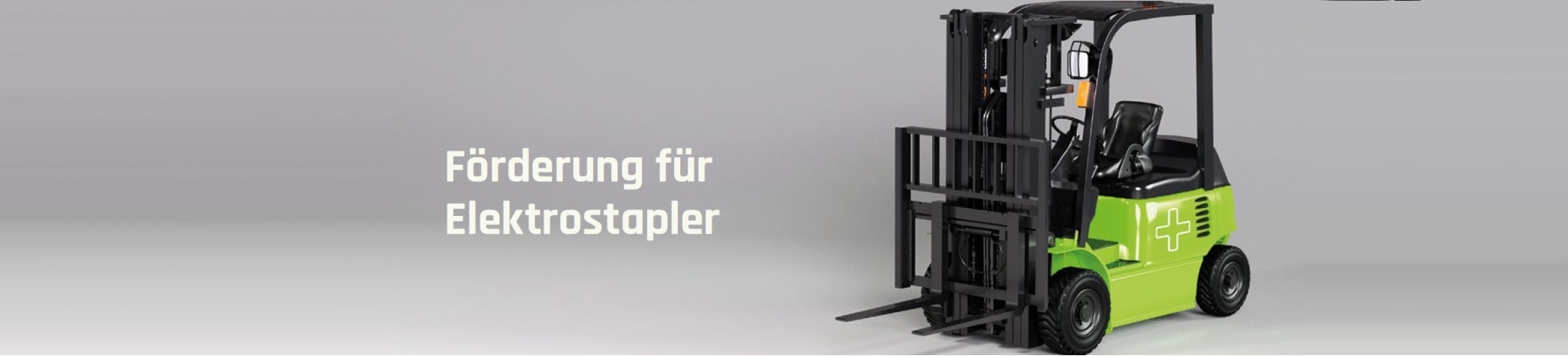 Förderung E-Stapler über CO2 Einsparung durch easysub plus GmbH