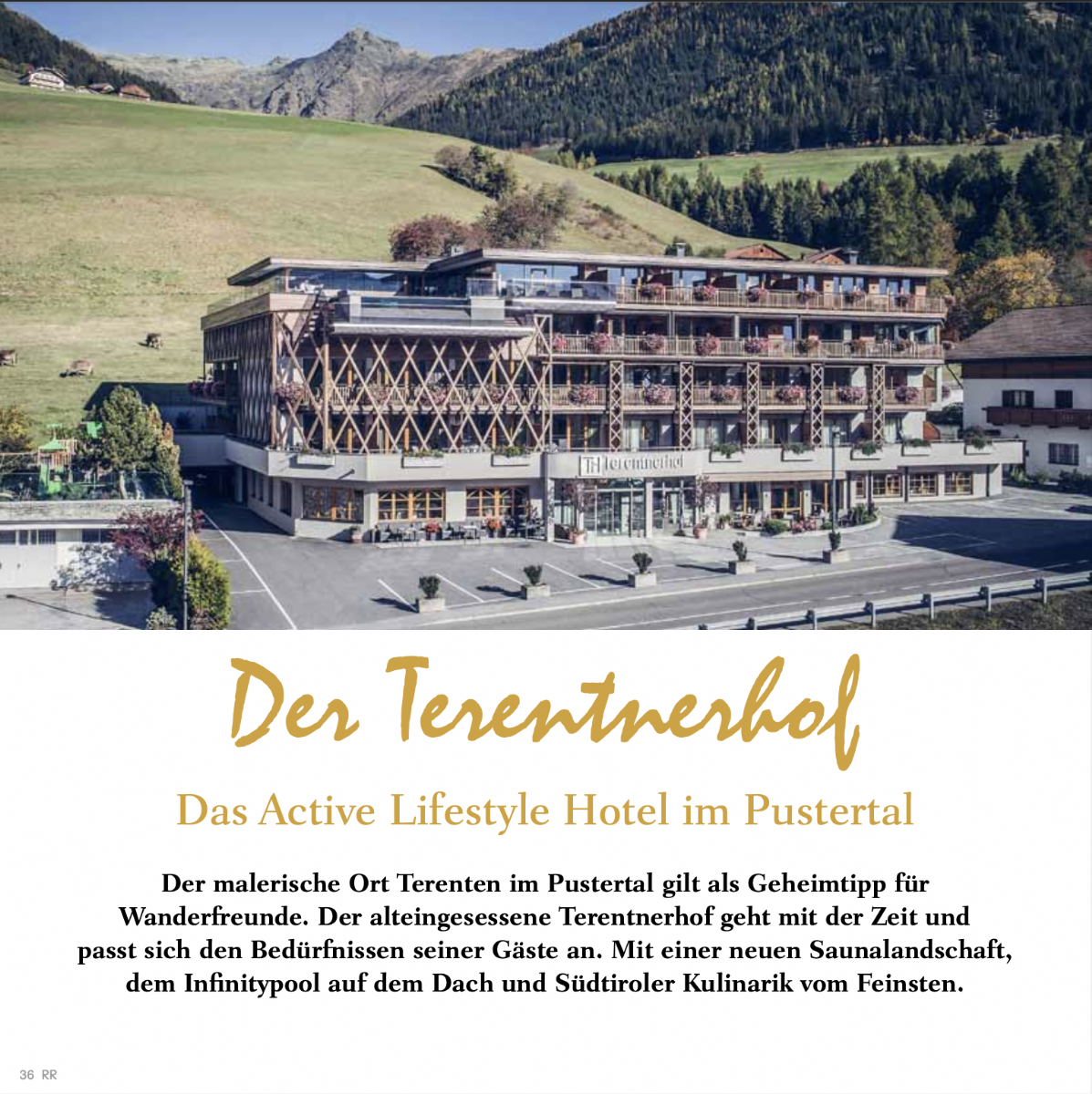 Pustertal: Lifestylehotel Terentnerhof